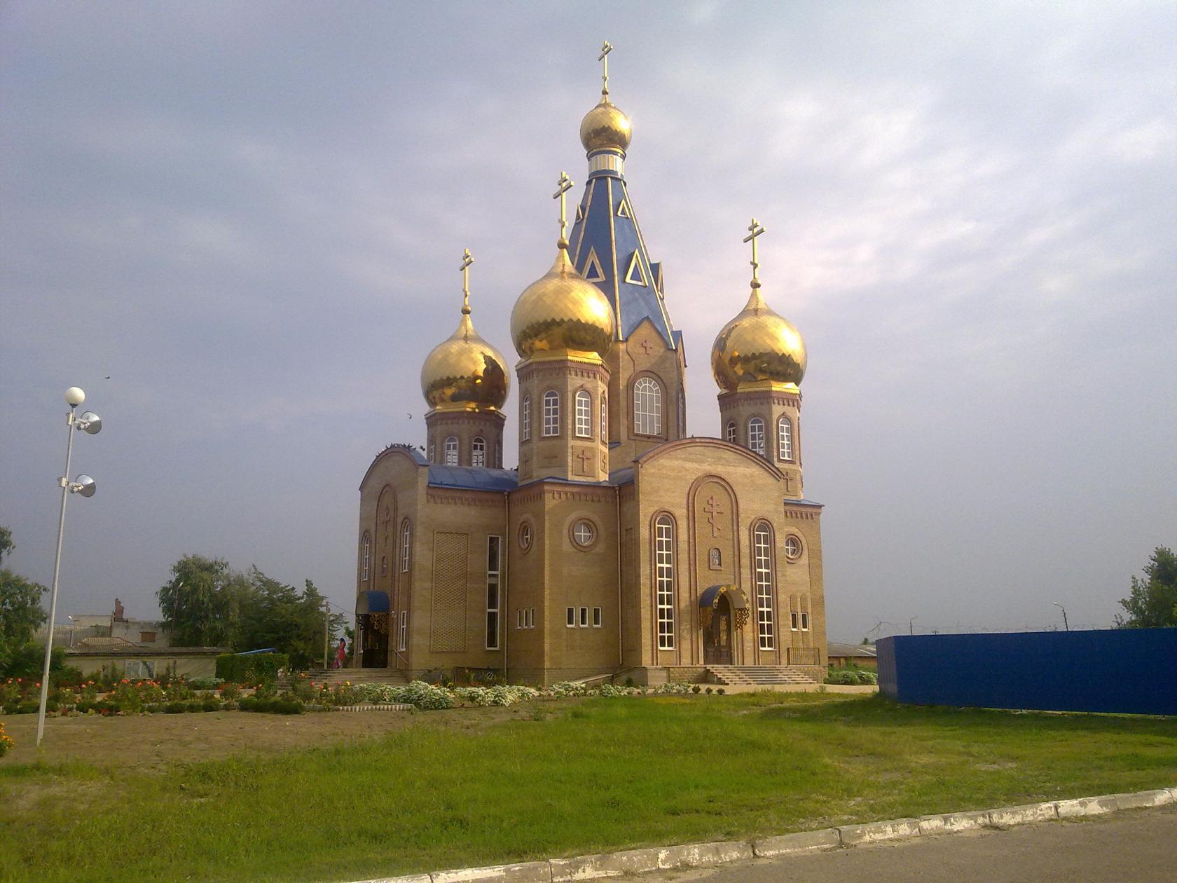 Храм в белой глине Краснодарского края